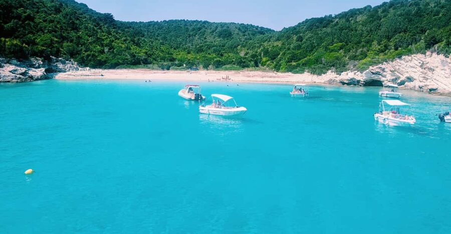 Corfu: Paxos Island Full-Day Cruise with Blue Caves - Inside the Blue Caves