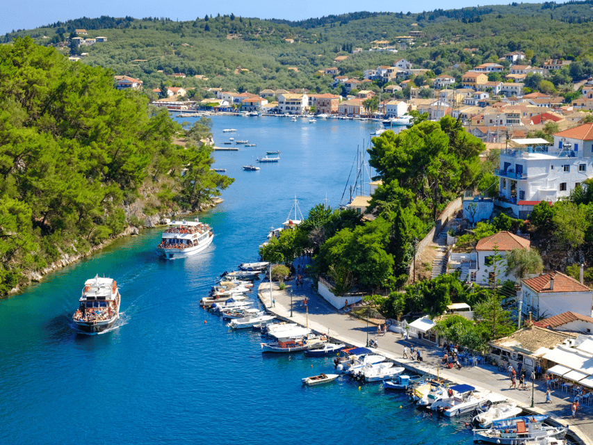 Corfu: Paxos Island Full-Day Cruise with Blue Caves - Two hours in Gaios