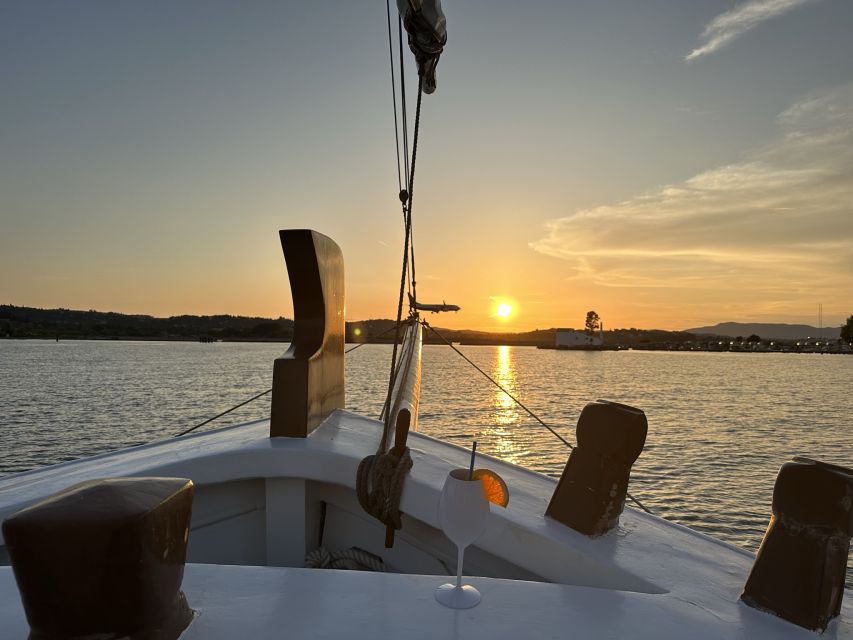 Corfu: Sunset Cruise on Classic Boat with Cocktails & Snacks - Setting out from Corfu’s old port