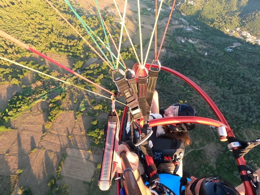 Corfu: Tandem Paratriking Flight over Corfu - How the flight day unfolds