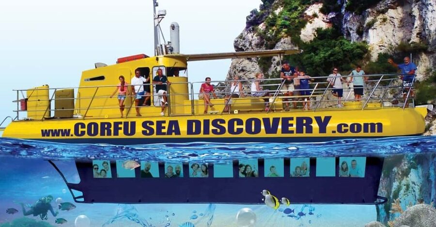 Corfu: Underwater Cruise in Paleokastritsa - Moving 2.2 meters below the surface