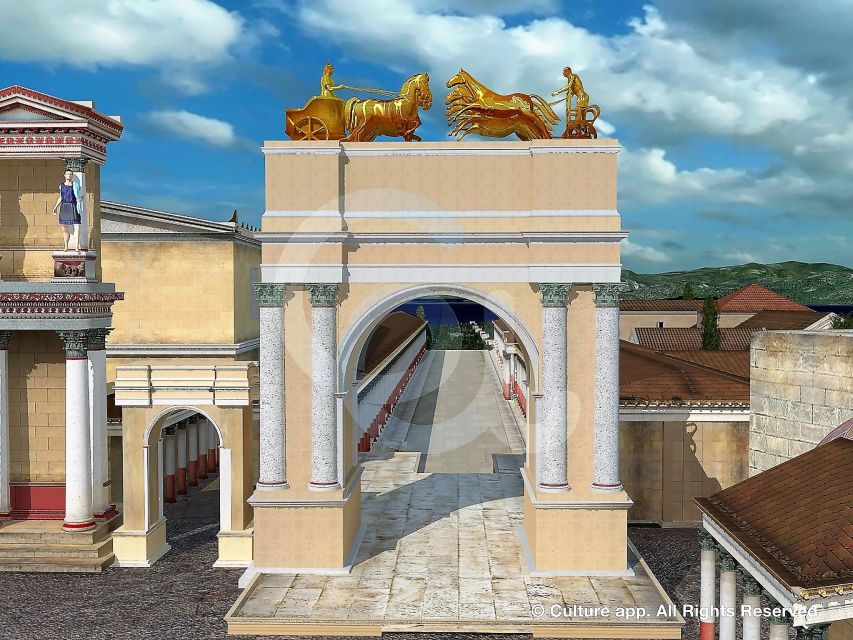 Corinth: 3D Representations & Audiovisual Self-Guided tour - Moving from the main ruins to Acrocorinth