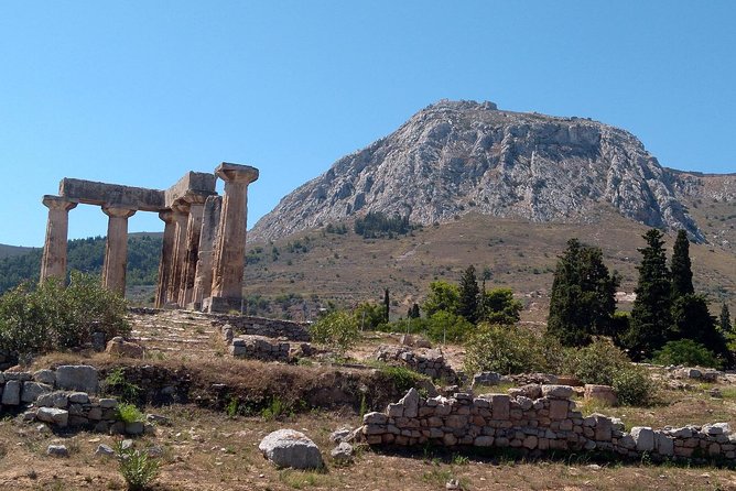 Corinth, Cave of Lakes, Odontotos Railway Private Tour with Greek Lunch Included - Nemea winery or Mega Spilaio Monastery