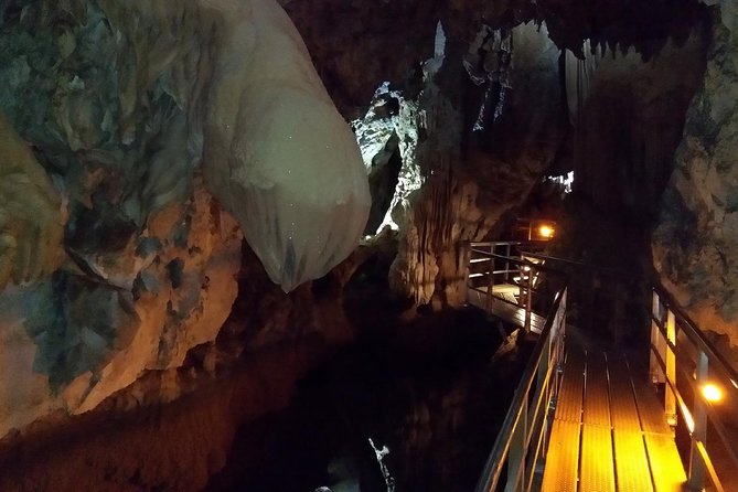 Corinth, Cave of Lakes, Odontotos Railway Private Tour with Greek Lunch Included - Kalavrita: the right place for a generous Greek lunch