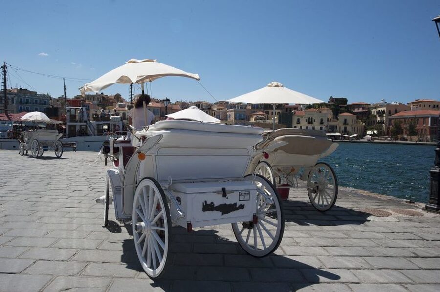 Crete: Chania, Lake Kournas and Rethymno Tour - The westbound coach ride sets the pace