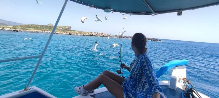 Crete: Fishing & Swimming Boat Cruise with Lunch & Drinks - Setting out from Elounda’s fishing harbor