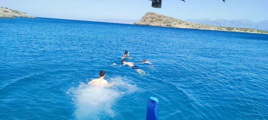 Crete: Fishing & Swimming Boat Cruise with Lunch & Drinks - Four hours aboard, six hours door to door