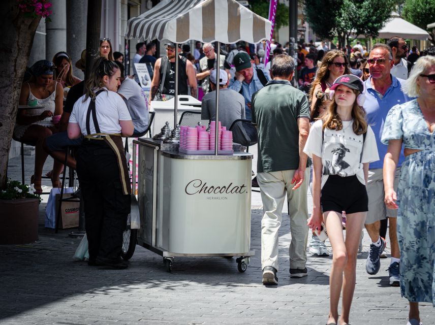 Crete: Heraklion Center, Local Market and Creta Aquarium - Liberty Square and Heraklion’s layered past