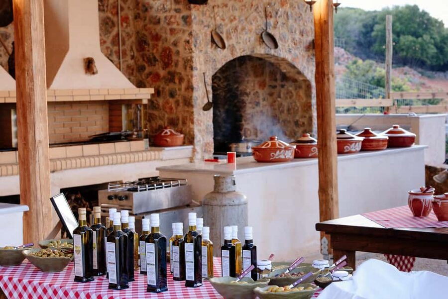 Crete: Knossos, Lasithi, Lasinthos and Olive Farm Combo Tour - Vidiani Monastery: a quiet opening stop