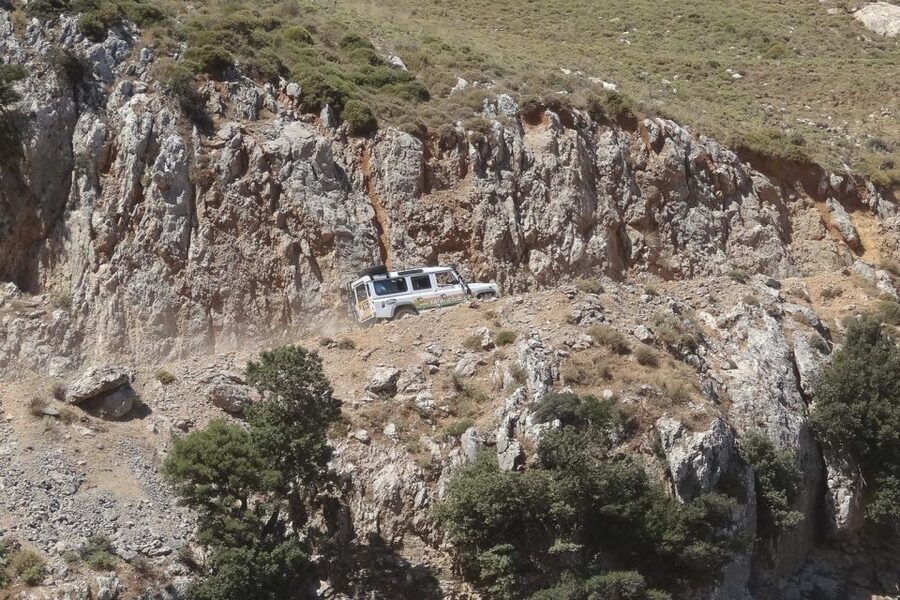 Crete: Land Rover Safari on Minoan Route - A generous taverna lunch on the Lassithi Plateau