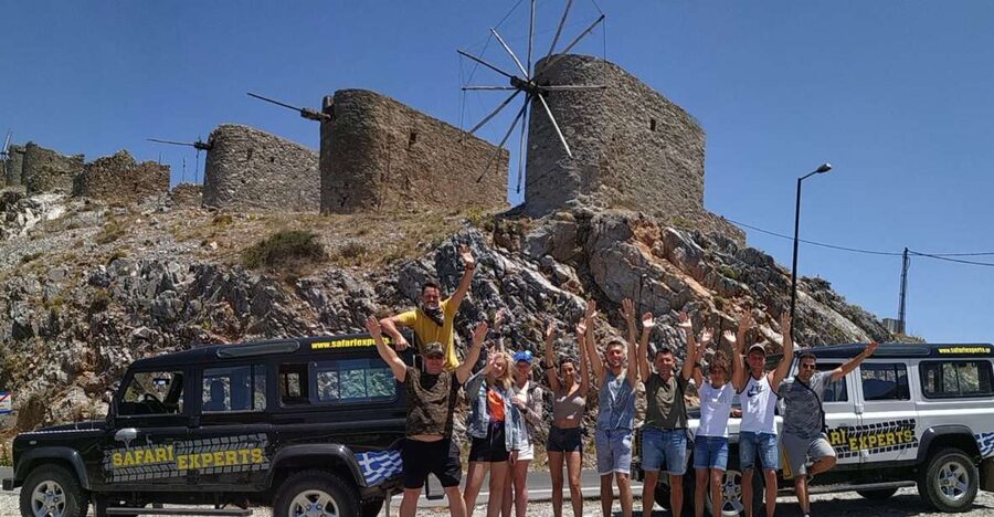 Crete: Lasithi Plateau and Cave of Zeus Off-Road Safari Tour - Embasa Gorge is the safari’s rough-and-ready center
