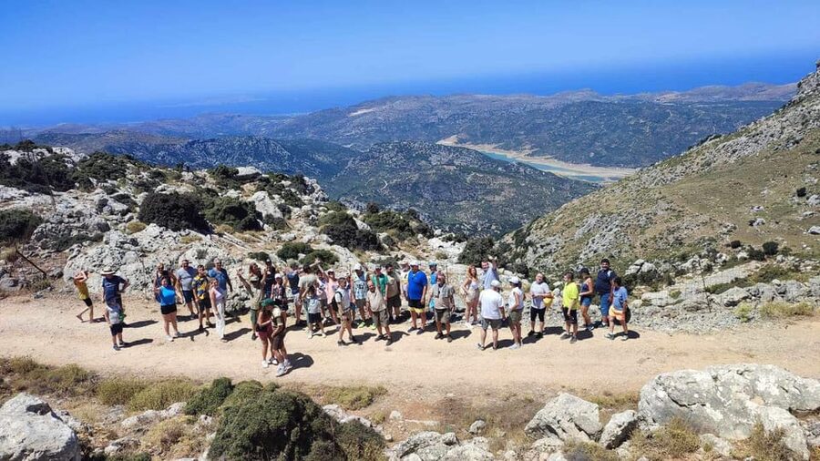 Crete: Lasithi Plateau Zeus Cave Guided Jeep Safari Tour - The high road across Lasithi Plateau