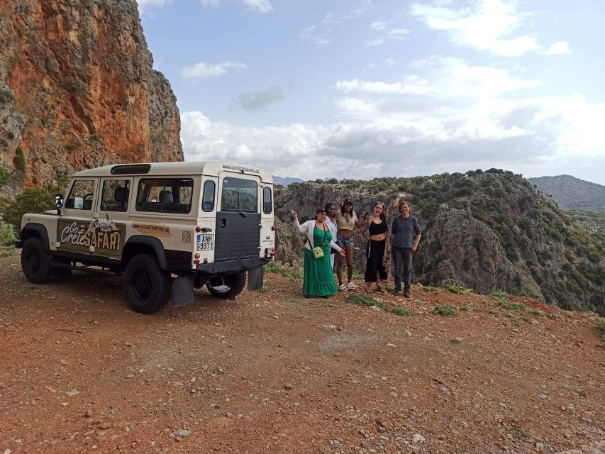 Crete: Lasithi Plateau Zeus Cave Guided Jeep Safari Tour - Aposelemis Dam and the sunken village of Sfentili