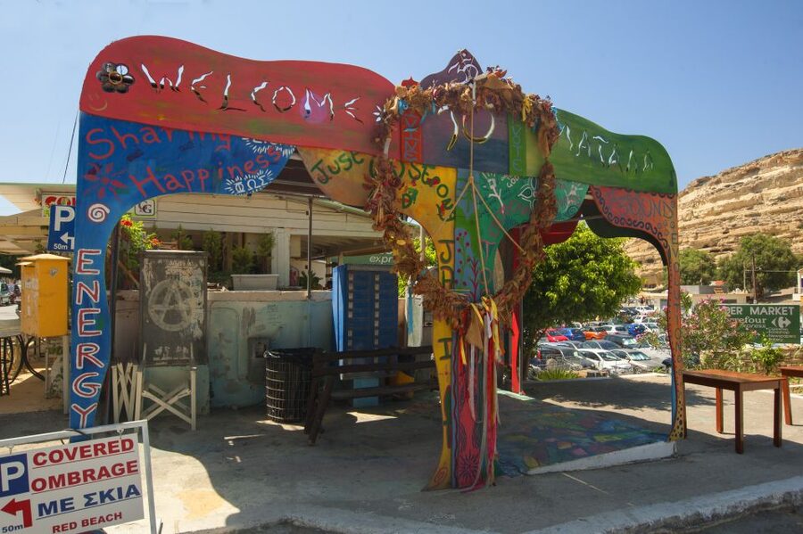 Crete: Matala Beach and Hippie caves, Red beach - The Grand River and Kourtaliotikos Gorge views