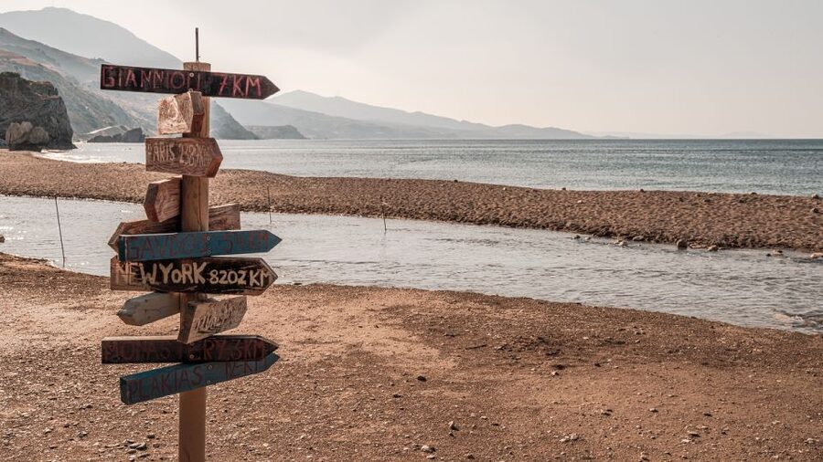 Crete: Preveli Tropical Beach and Palm Forest - The gorge, the Stone of Lovers, and the best photographs