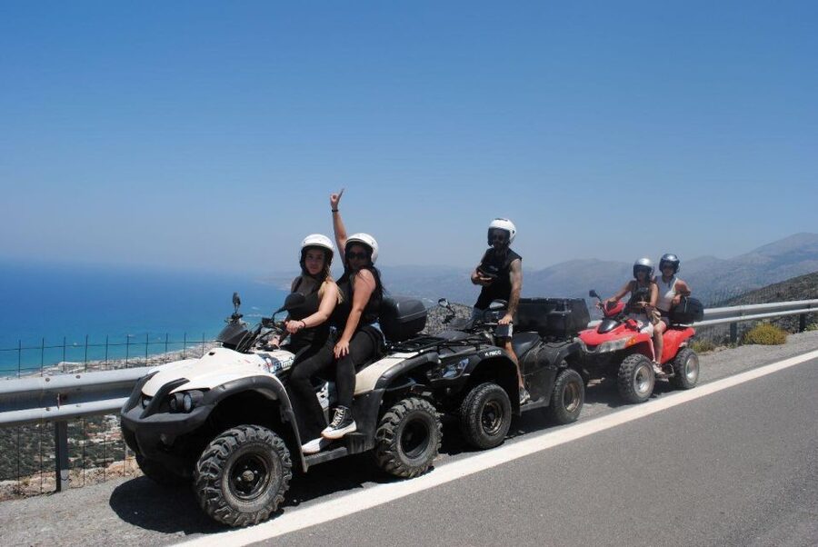 Crete: Quad Off-Road Tour to Villages with Hotel Transfers - Krasi and Kera Monastery: an easy start with local character