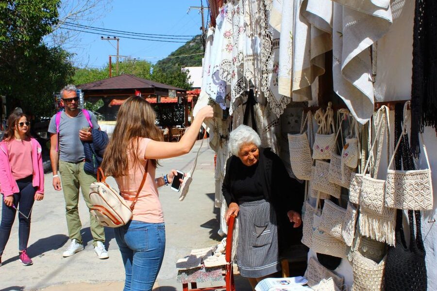 Crete: Quad Safari, Olive Mill with Tasting & Ghost Village - Fodele, oranges, and El Greco