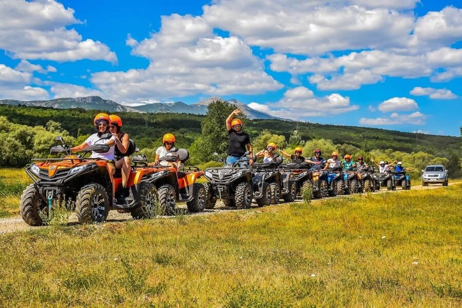 Crete: Quad Safari with Lunch and Swimming in Malia - Sisi beach brings the sea into the day