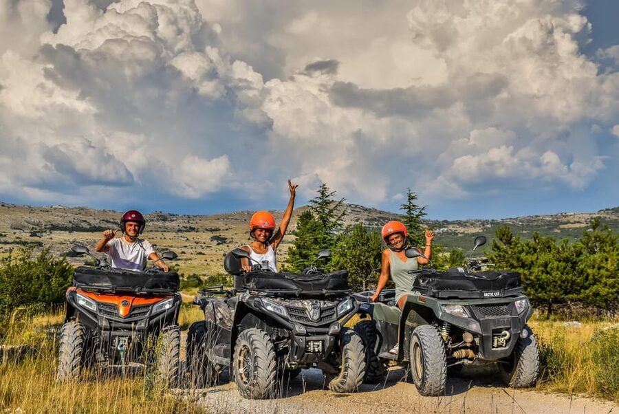 Crete: Quad Safari with Lunch and Swimming in Malia - The final coastal ride through Sisi