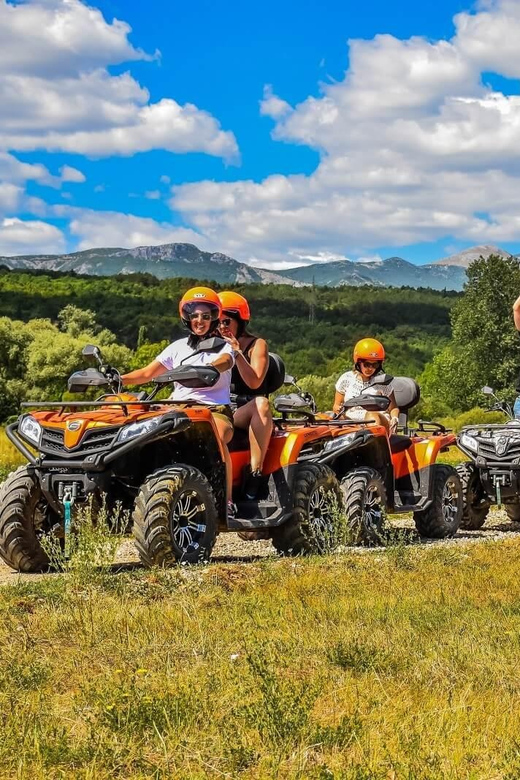 Crete: Quad Safari with Lunch and Swimming in Malia - From olive groves to the first dirt roads
