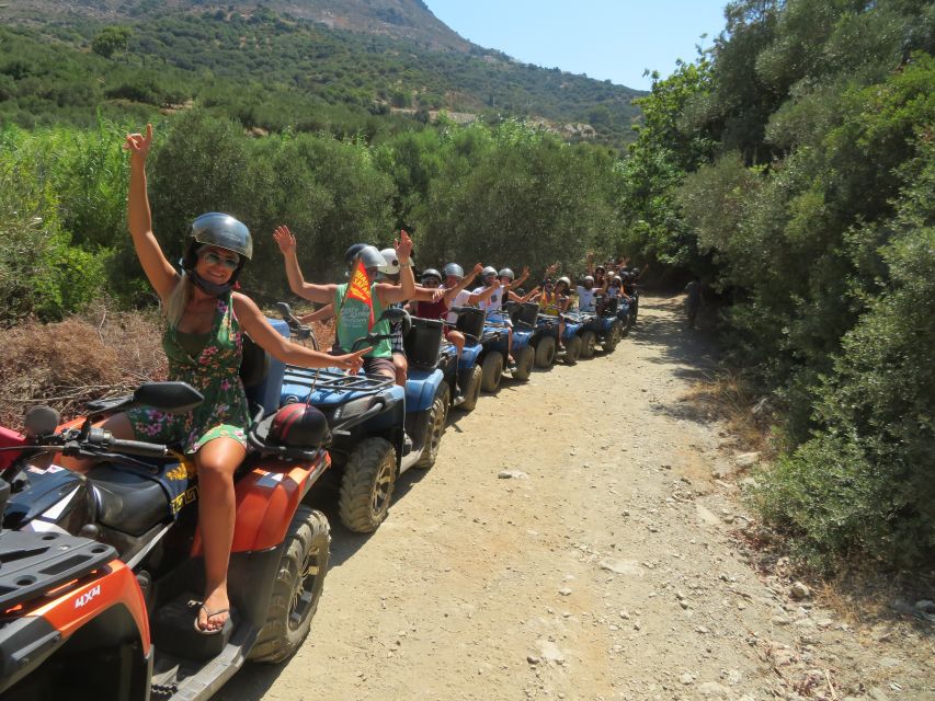 Crete: Quad Safari with Monastery, Malia Palace and Lunch - What the $93 price includes