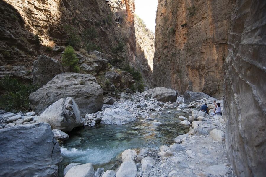Crete: Samaria Gorge Hike - The ferry to Sfakia gives your legs a break