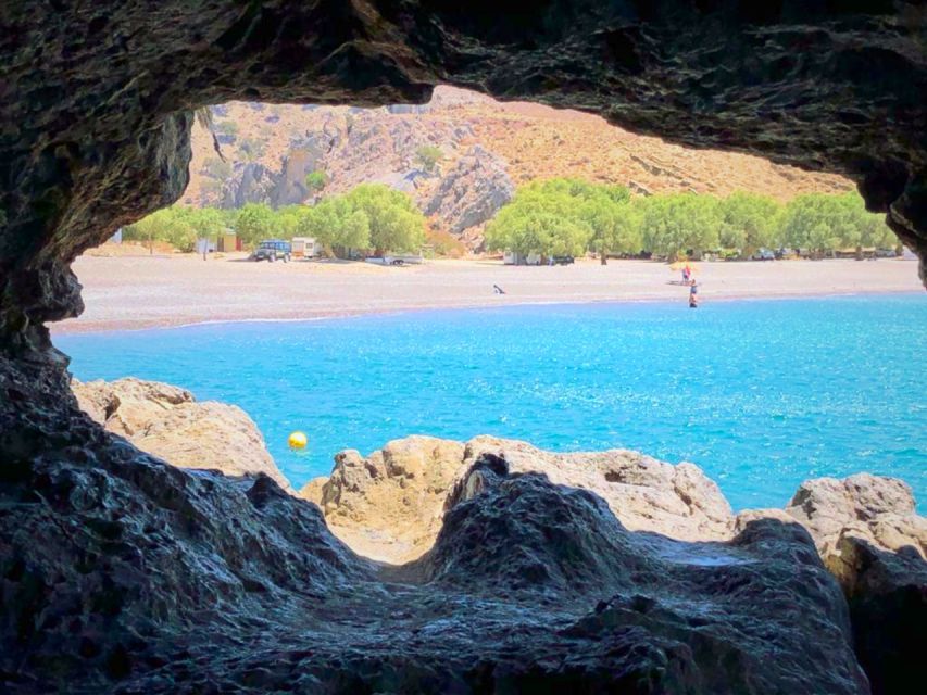 Crete: Trypiti Beach Off-Road South Tour w/ Lunch & Wine - Cretan lunch in the olive grove