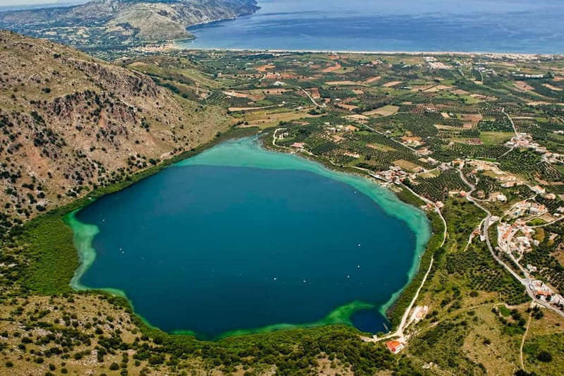 DayTrip Kournas lake Argyroupoli &Georgioupoli from Rethymno - Kournas Lake brings the day into focus