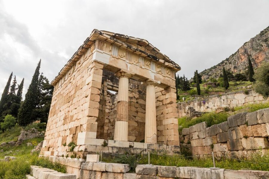 Delphi: Archaeological Site & Museum Ticket with Audio Tour - The Roman Agora and the first clues to the sanctuary