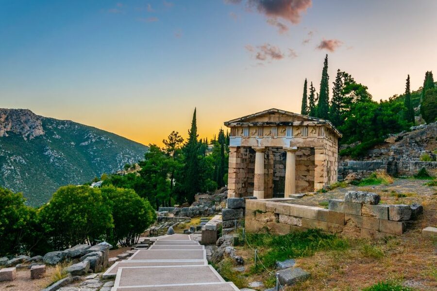 Delphi: Archaeological Site & Museum Ticket with Audio Tour - The Temple of Apollo and the story behind Delphi