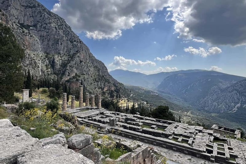 Delphi: Archaeological Site & Museum Ticket with Audio Tours - The Temple of Apollo is the emotional center