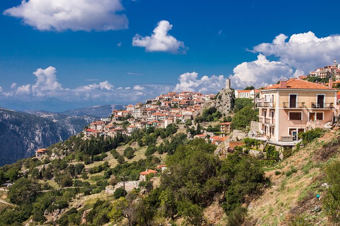 Delphi Day tour for groups from Athens - The Tholos of Athena Pronaia