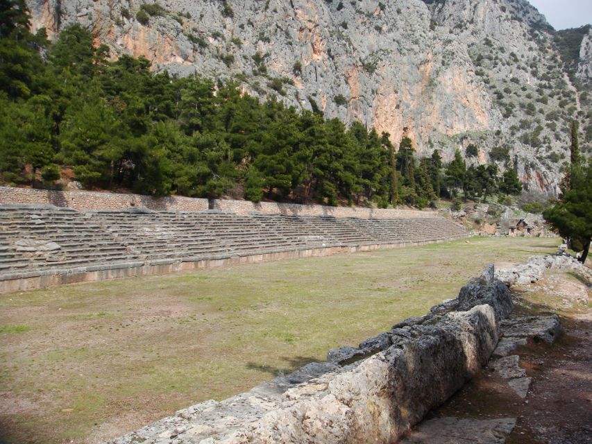 Delphi Small-Group Day Trip From Athens - Walking through the Delphi Archaeological Site