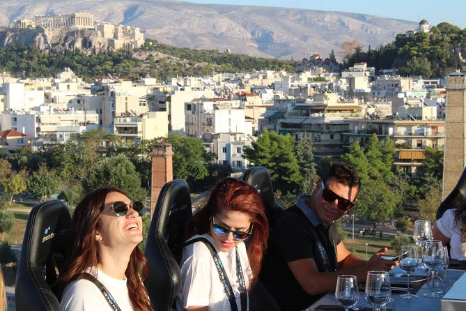 Dinner in the Sky Athens - The six-course menu is more than a photo prop