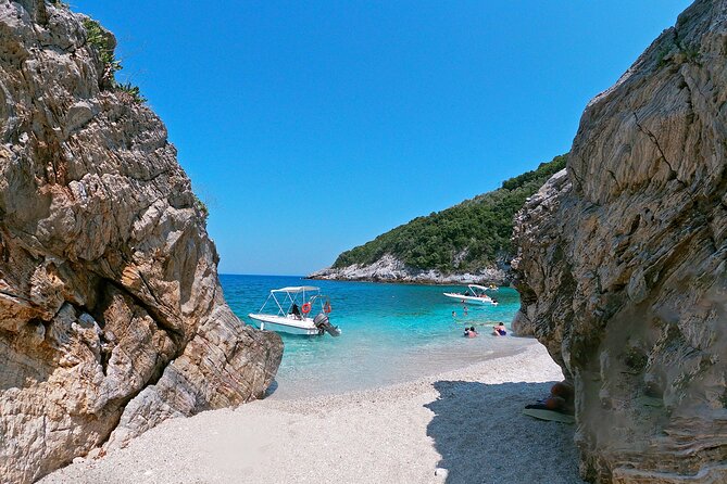 East Pelion Mini Boat Tour - The sea cave near Fakistra