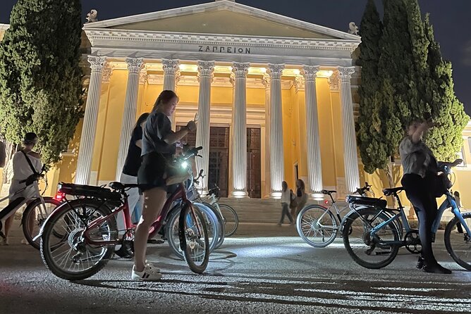 Electric Bike Tour of Athens by Night - The Panathenaic Stadium and the first modern Olympics