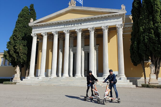 Electric Trikke Bike Athens Complete Tour - The Panathenaic Stadium adds a memorable photo stop