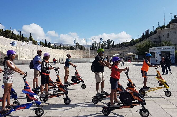 Electric Trikke Bike Athens Complete Tour - The Temple of Olympian Zeus and Hadrian’s Arch