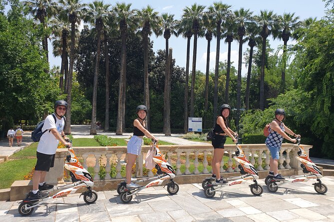 Electric Trikke Bike Athens Complete Tour - The Acropolis area: a view, not an Acropolis visit