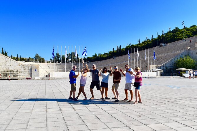 Essential Athens and Cape Sounion, Poseidon's Temple, Private Day Tour - Panathenaic Stadium puts the Olympics in physical perspective