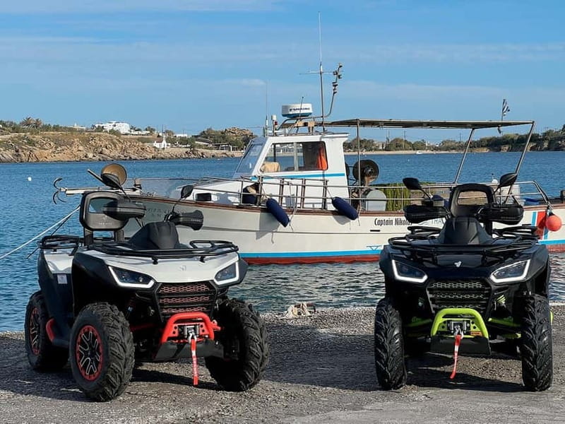 Explore Mykonos Island with a 650cc ATV / QUAD Tour - Why an ATV is useful on Mykonos