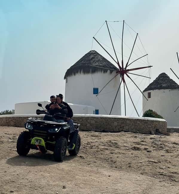 Explore Mykonos Island with a 650cc ATV / QUAD Tour - What the ride feels like