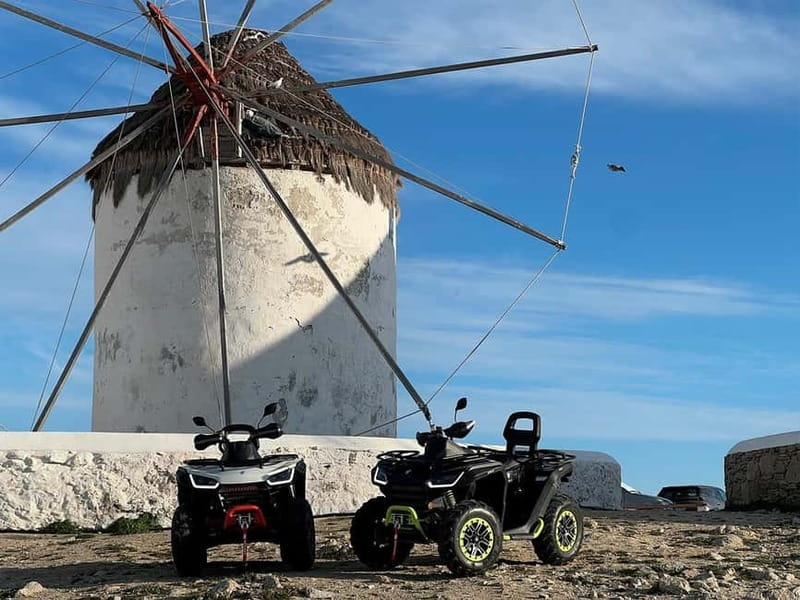 Explore Mykonos Island with a 650cc ATV / QUAD Tour - Starting out with the safety briefing