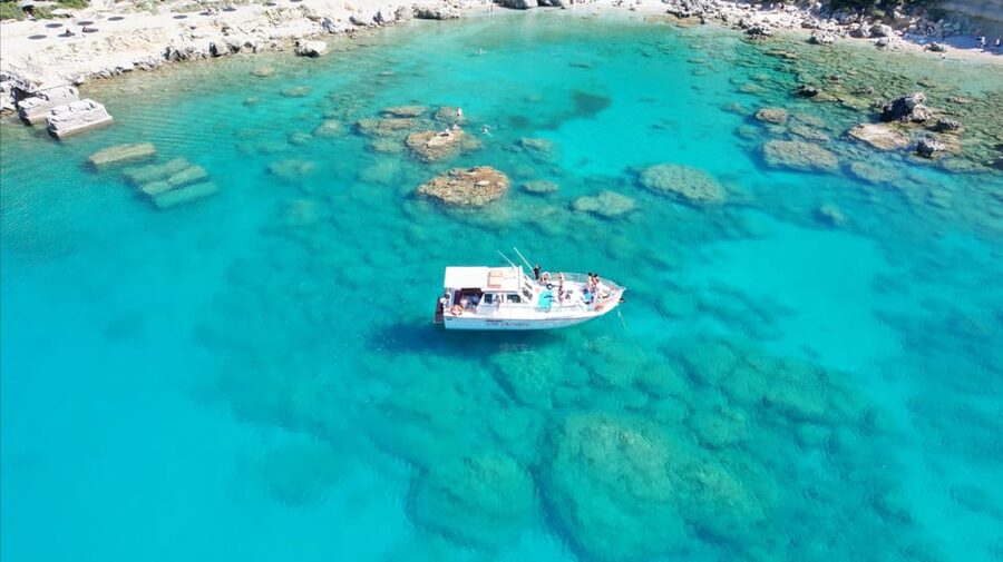 Faliraki: Boat Trip to Afantou Caves, Antony Quinn, Ladiko - What you receive for the $52 fare