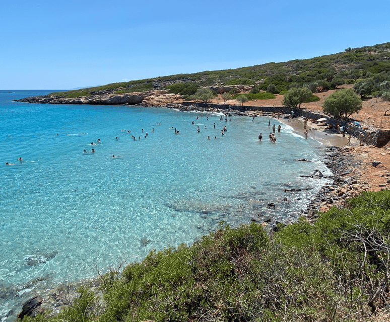 From Ag. Nikolaos: Spinalonga & Kolokytha Cruise with Lunch - The cruise across Mirabello Bay