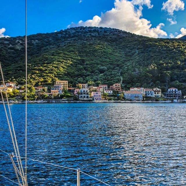 From Agia Efimia: All Inclusive Sailing Day Trip to Ithaca - Gidaki Beach: the first swim