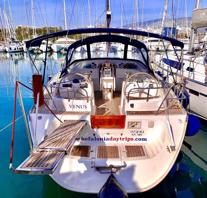 From Agia Efimia: Day Cruise to Ithaki Island with Lunch - Skinos Bay and Lunch Aboard
