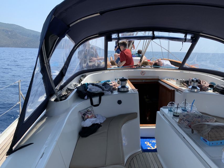 From Agia Efimia: Day Cruise to Ithaki Island with Lunch - Talaros Beach and Pera Pigadia Bay