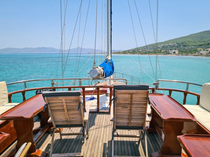 From Athens: Agistri, Moni & Aegina Day Cruise with Swimming - Agistri: pine trees, easy wandering, and limited time