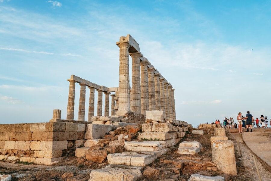 From Athens: Cape Sounion & Temple of Poseidon Half Day Tour - Vouliagmeni Lake: a quick photo pause